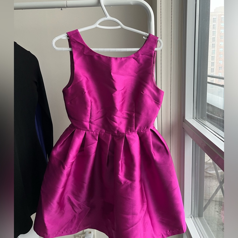 Honey Metallic pink Mini dress
